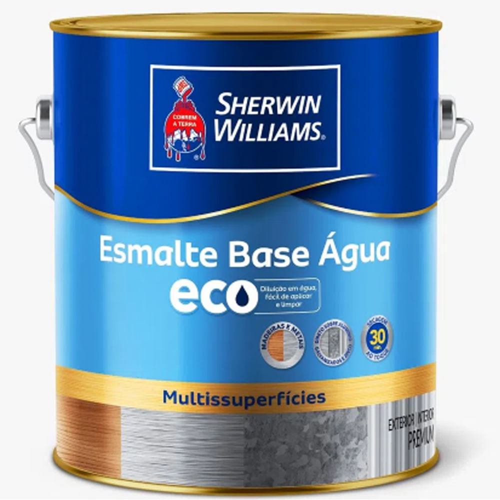 Tinta Novacor Epoxi Base Agua 3.6 Litro Branco Sherwin Williams ...